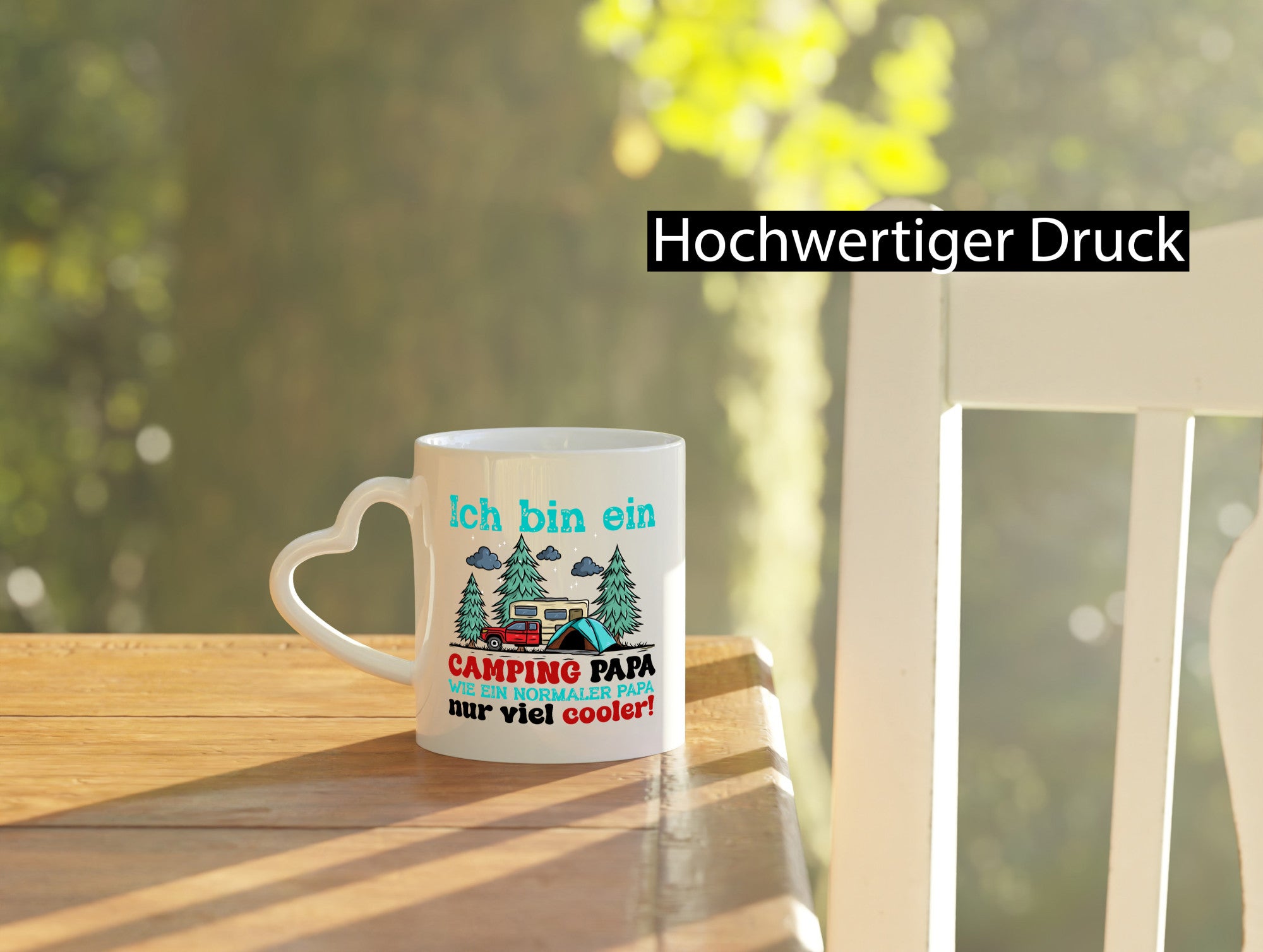 Ich bin ein Camper Papa | Camping Vatertag Geschenk Familie Geschenkidee