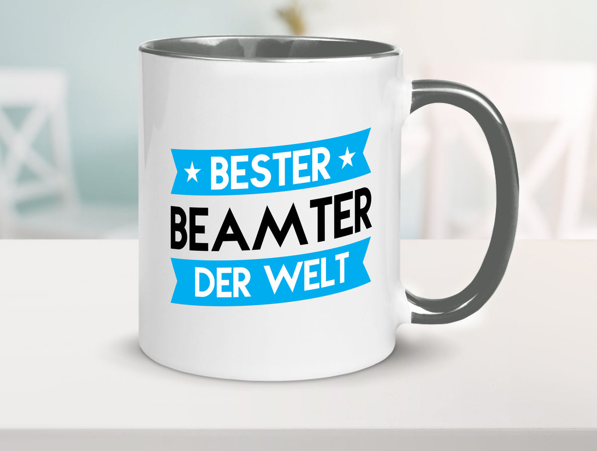 Bester Beamter | Verbeamtung öffentlicher Dienst Humor Geschenkidee Tasse