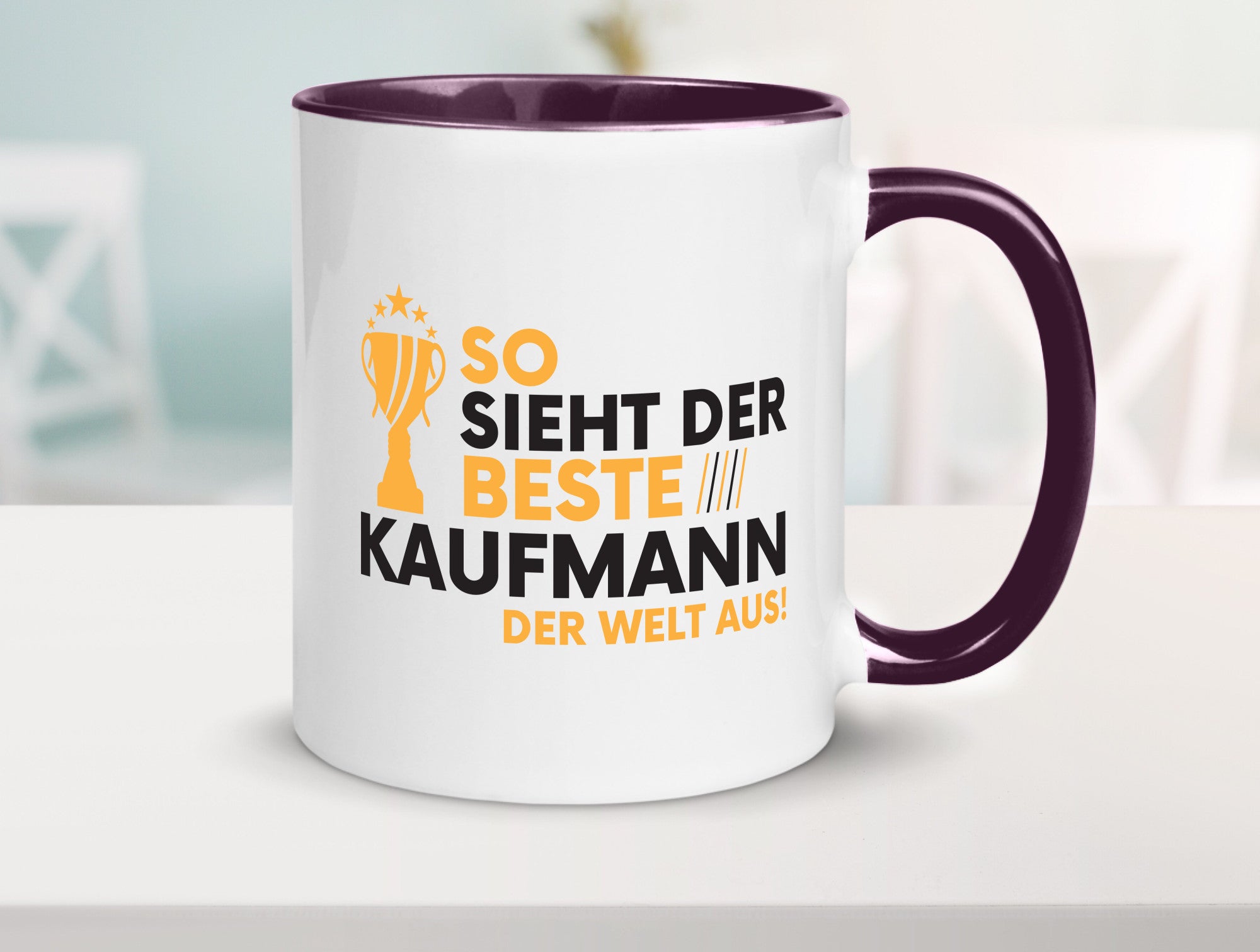 Der Weltbeste Kaufmann Kaufmänner lustig Humor Geschenkidee Geschenk Tasse