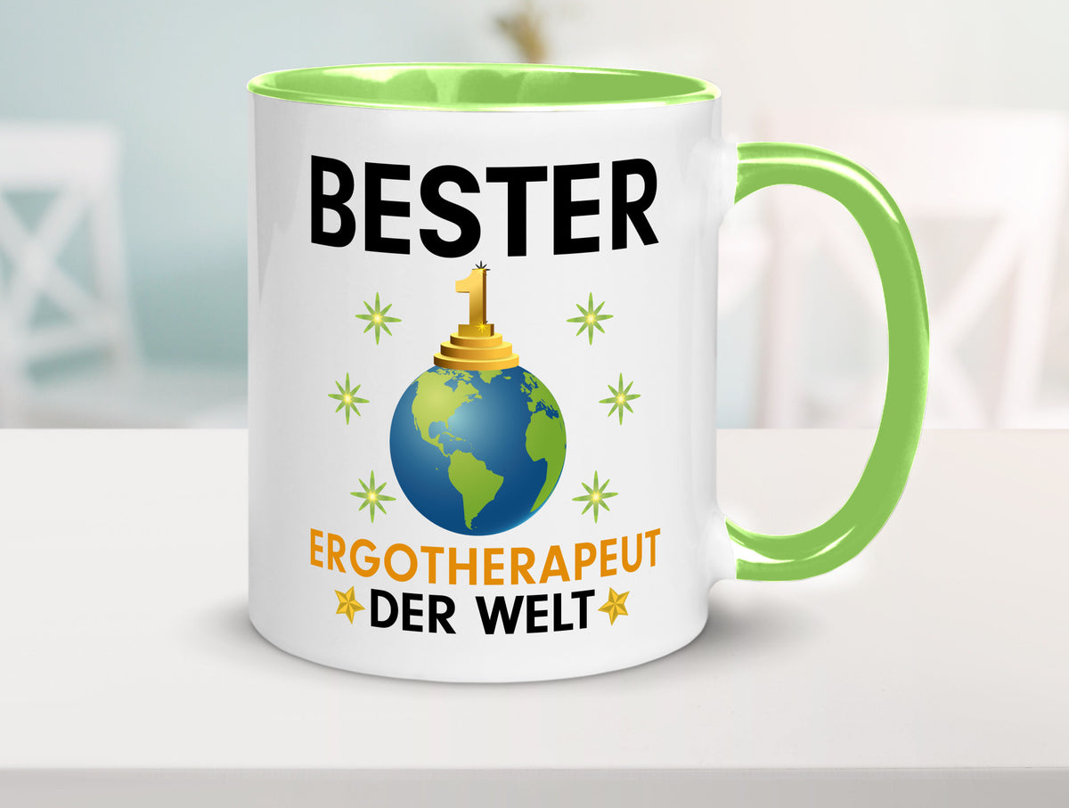 Welt Bester Ergotherapeut | Ergotherapie lustig Humor Geschenkidee Geschenk Tasse