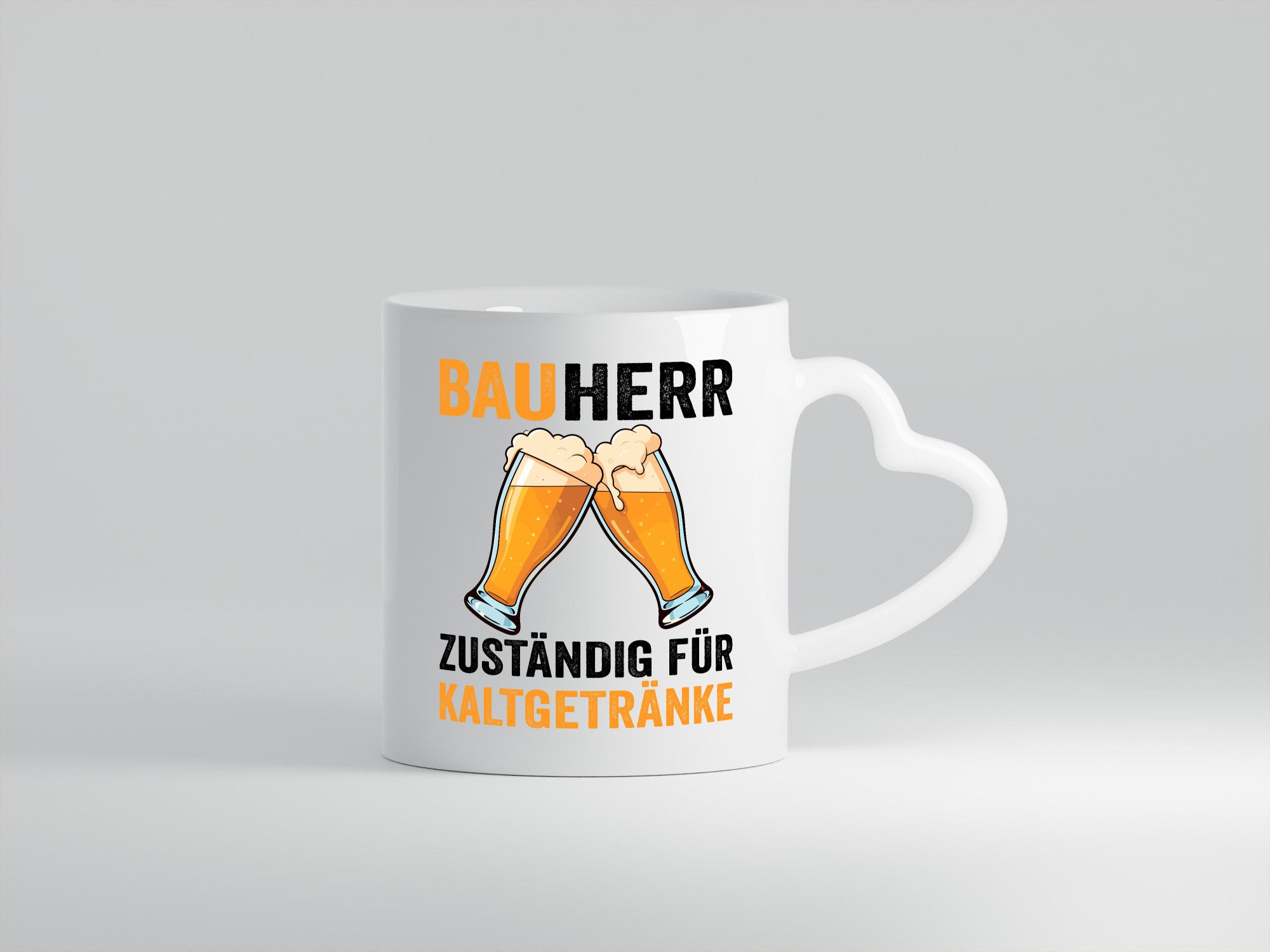Bauherr Zuständig für Kaltgetränke | Bier Baustelle v2 Geschenkidee Humor Tasse