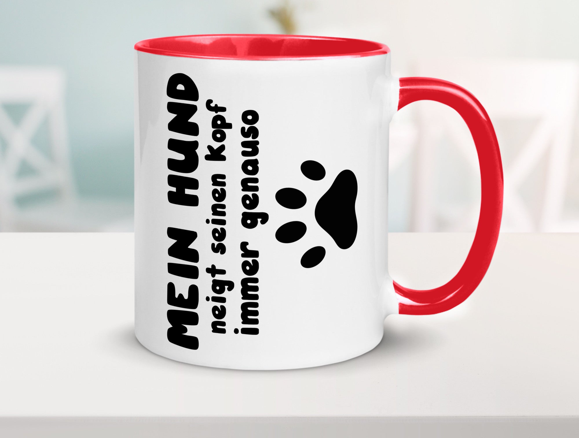 Mein Hund | lustige Tasse Hundebesitzer Humor lustiger Spruch Geschenk