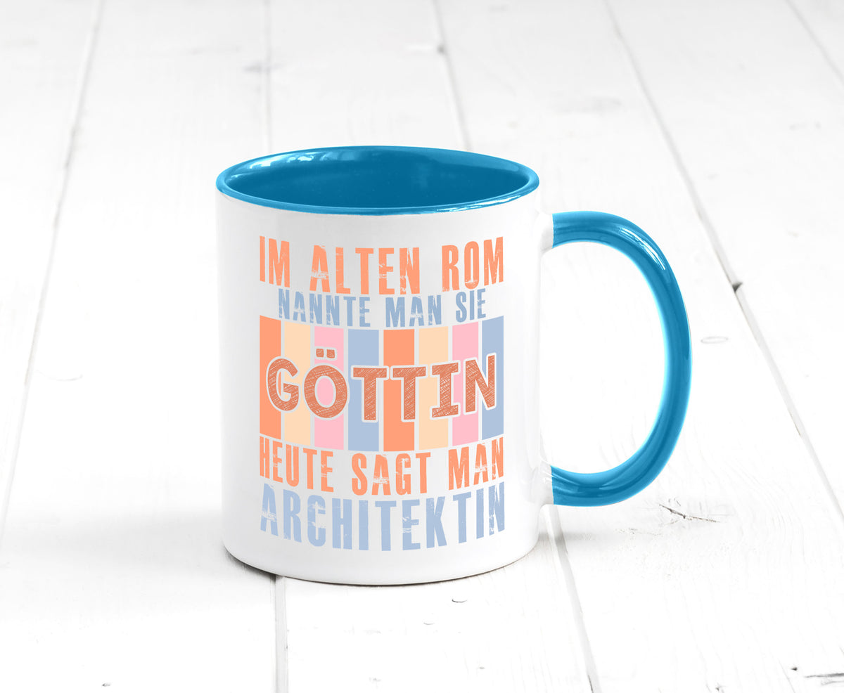 Heute sagt man: Architektin | Architektur Büro lustiger Spruch Geschenk Arbeit Tasse