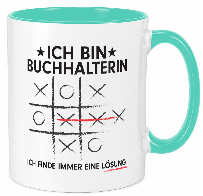 Lösung finden: Buchhalterin | Buchhaltung Humor v2 lustig Geschenkidee Geschenk