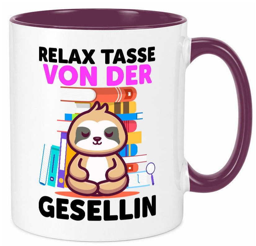 Relax Tasse: Gesellin | Handwerkerinnen lustig Humor Geschenkidee Geschenk Tasse