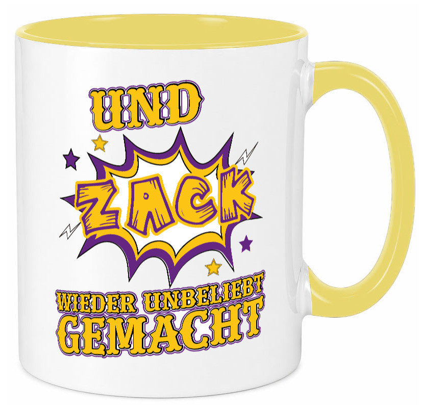 Wieder unbeliebt gemacht Geschenk Humor Geschenkidee lustiger Spruch Tasse