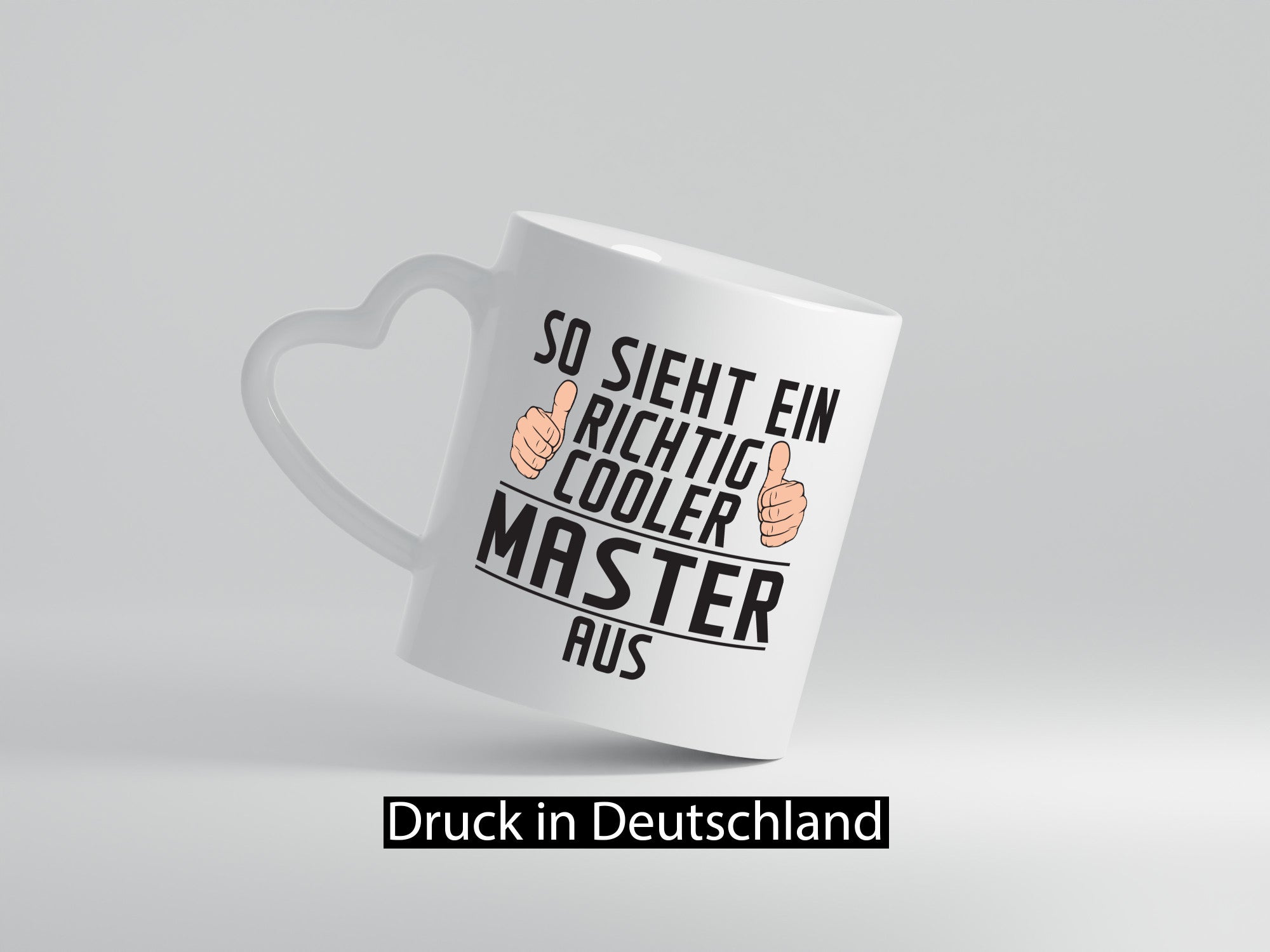 Richtig Cooler Master | Universität Student Geschenkidee Humor Tasse