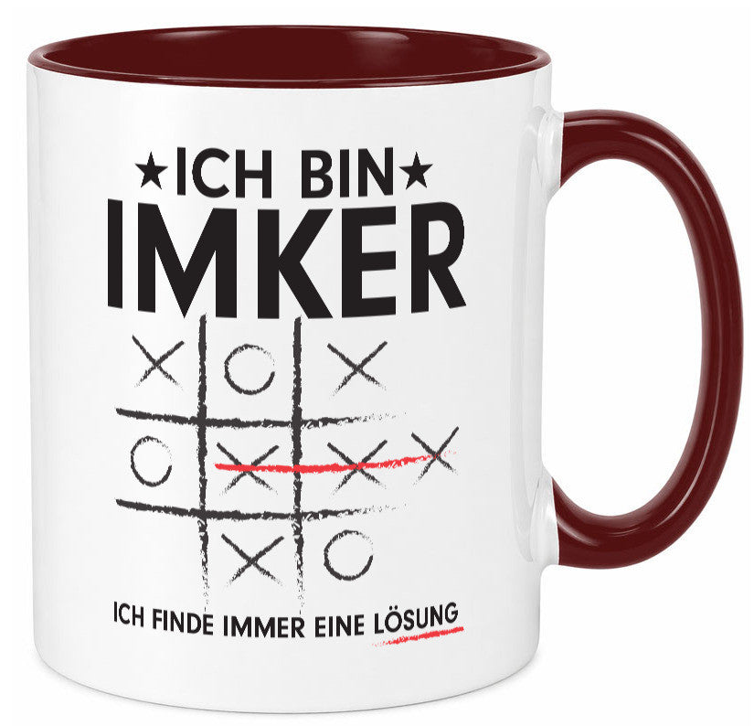 Löse Probleme: Imker | Imkerei Humor Geschenkidee Tasse