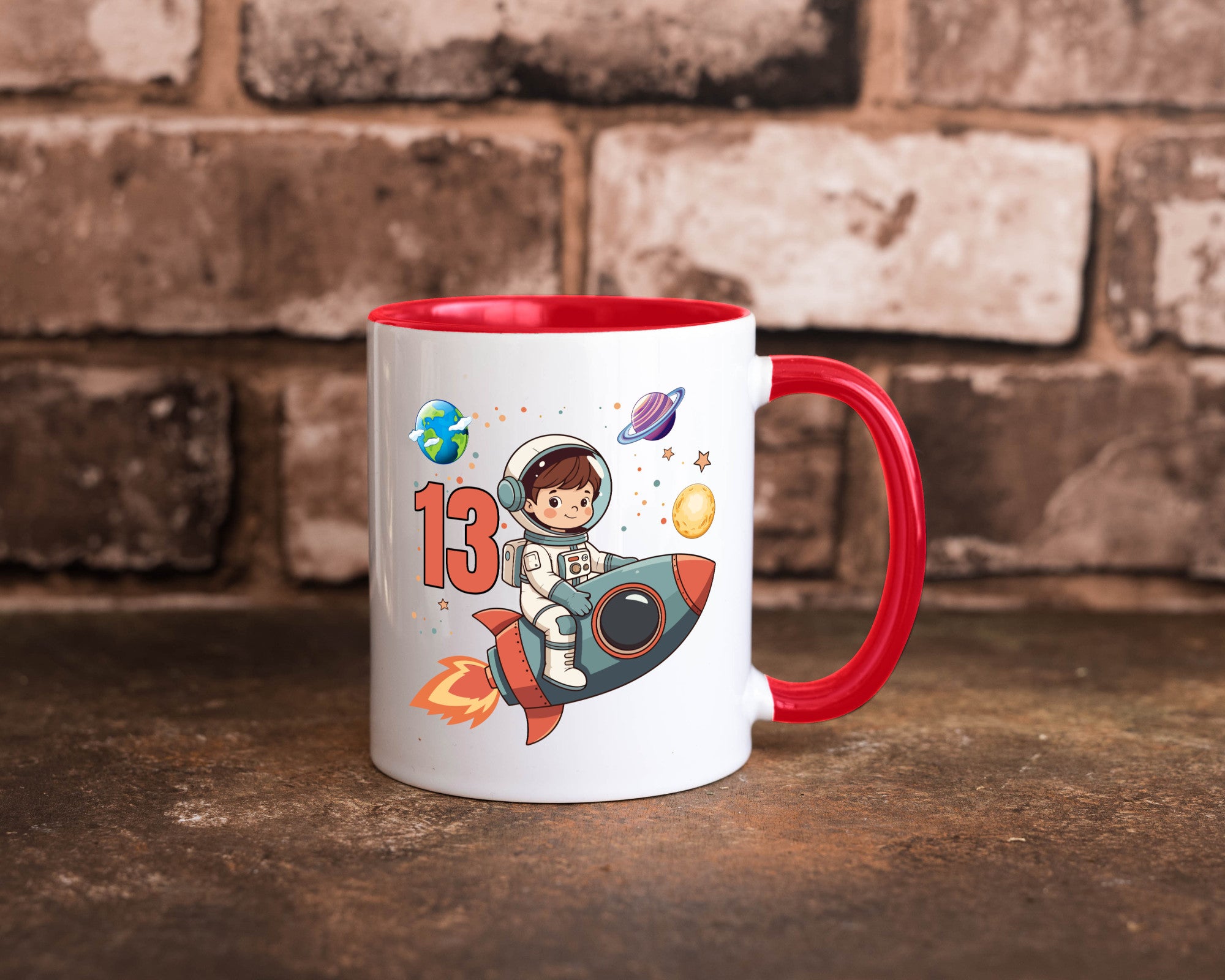 13. Geburtstag | 13 Jahre Astronaut Weltraum lustiger Spruch Geschenk
