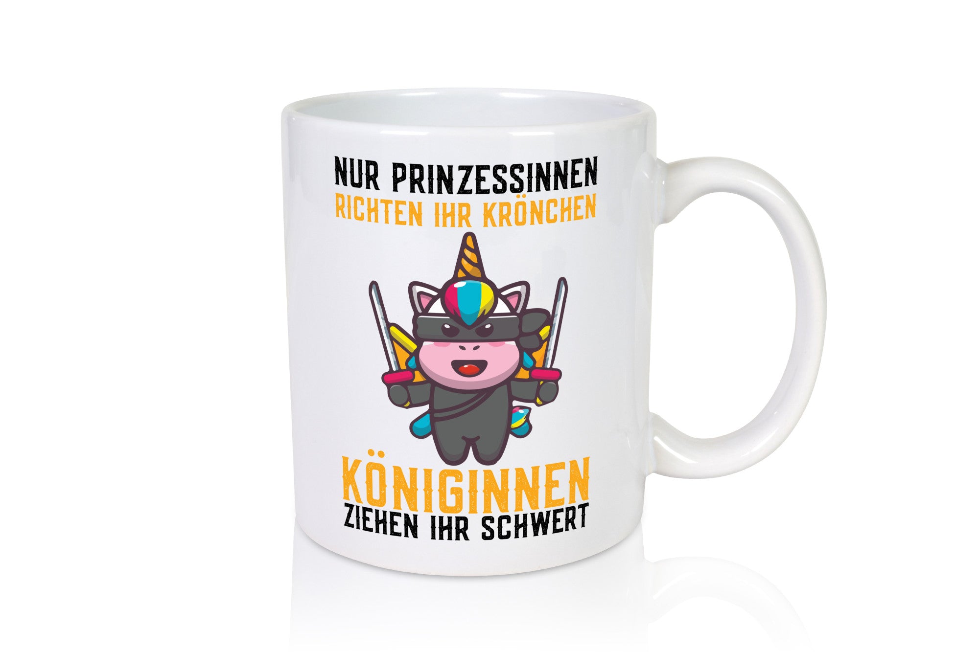 Königinnen ziehen ihr Schwert | Einhorn Prinzessin Geschenk Humor Geschenkidee
