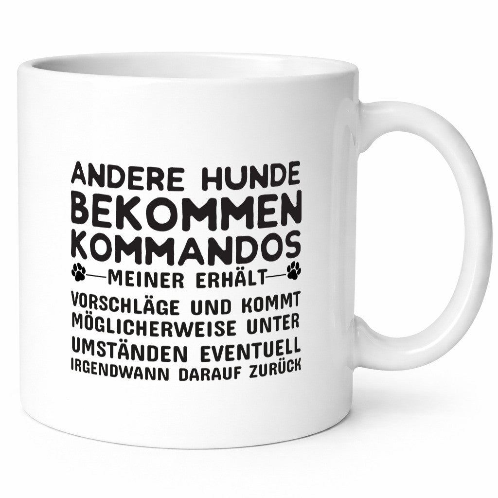 Hunde Training | Hundebesitzer Tasse Hundekommando lustig Tierliebhaber Humor