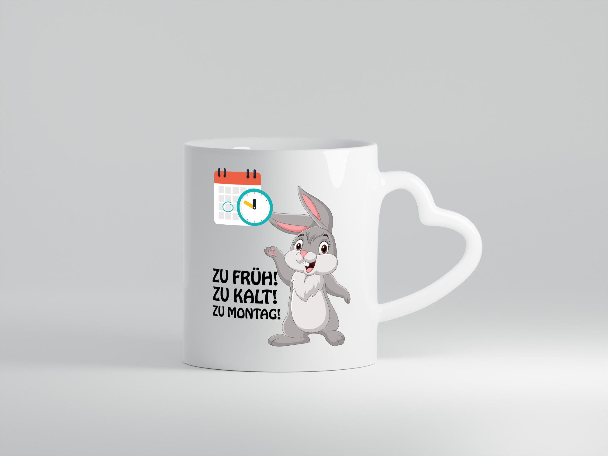 Kalter Montag Geschenkidee Humor Tasse