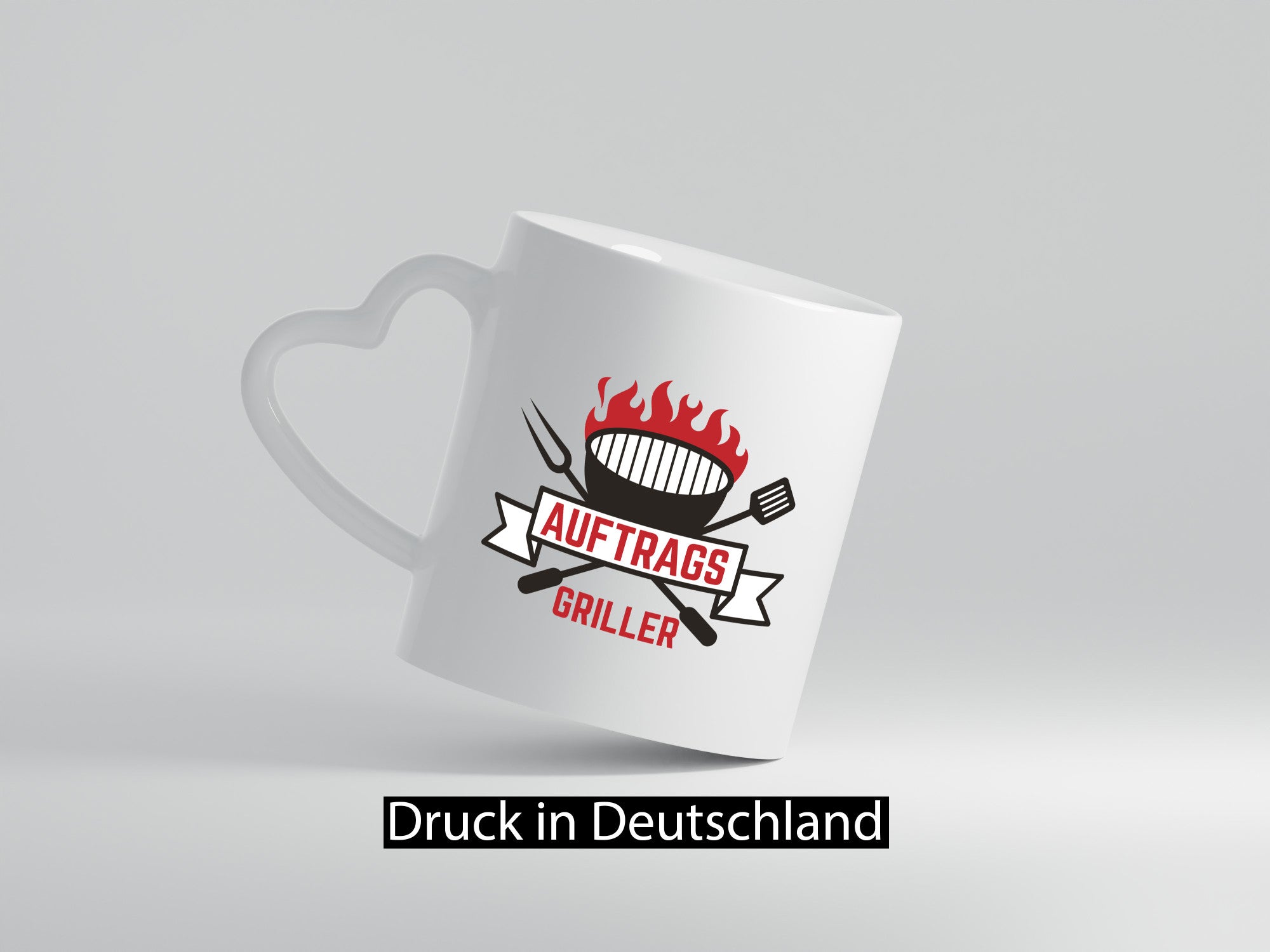 Auftragsgriller | Grillmeister Sommer Humor Geschenkidee Tasse