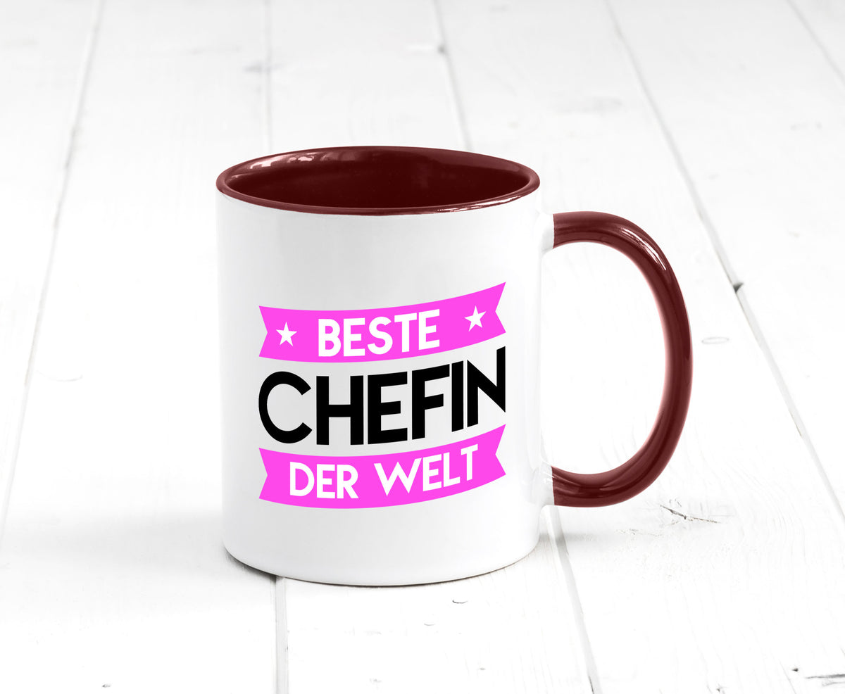 Beste Chefin | Führungskraft Vorgesetzte Humor Arbeit Kollegen Büro Tasse