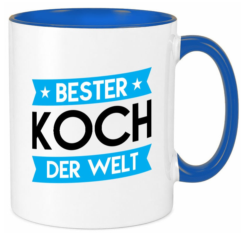Bester Koch | Chefkoch lustiger Spruch Geschenk Arbeit Kollegen Büro Tasse