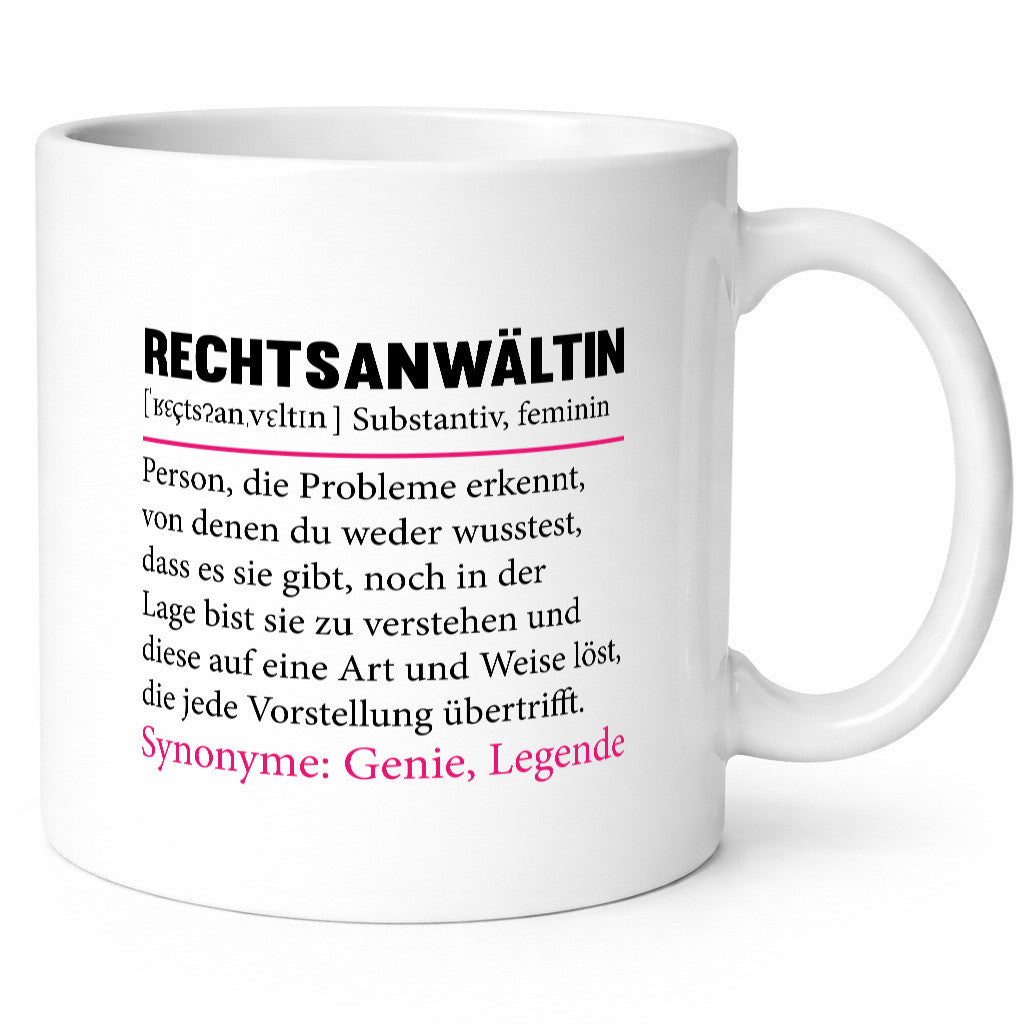 Rechtsanwältin | Spruch Jurstin Anwältin Humor v2 lustiger Geschenk