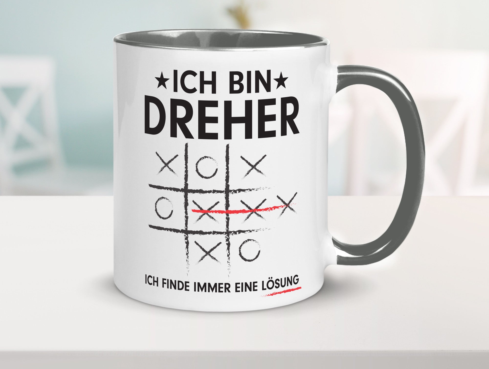 Lösung finden: Dreher | Fräser v2 Geschenk Humor Geschenkidee lustiger Spruch