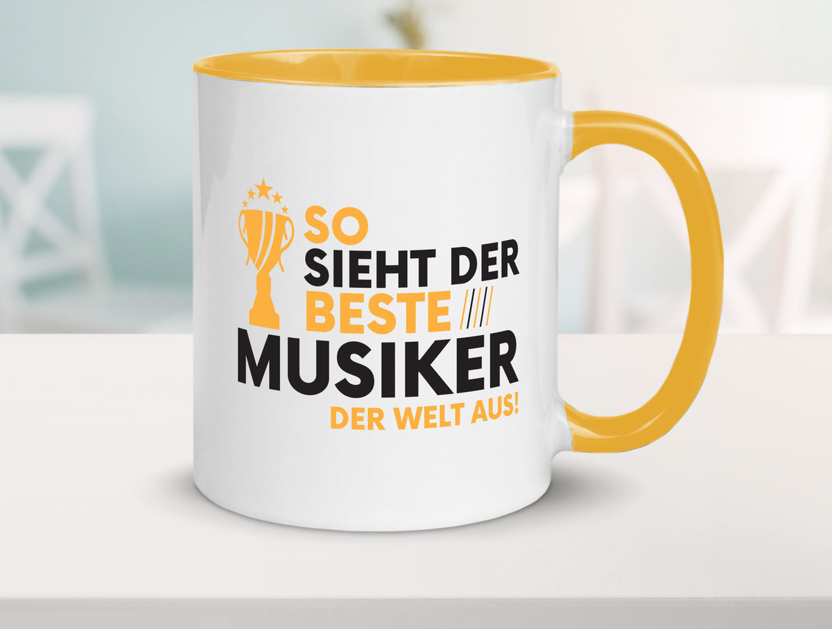 Der Weltbeste Musiker | Musik Musikant lustig Humor Geschenkidee Geschenk Tasse