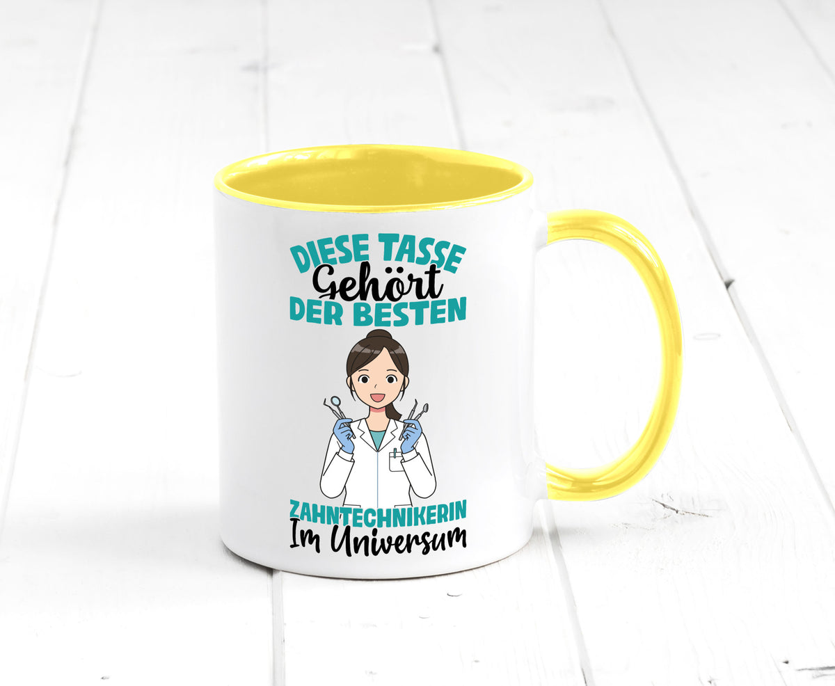 Im Universum: Zahntechnikerin | Zahnmedizin Humor Geschenkidee Tasse