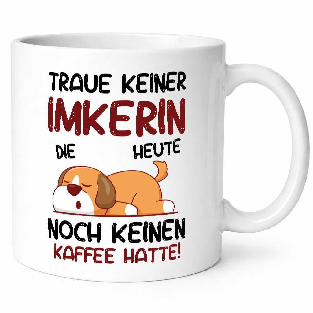 Traue keiner Imkerin | Imkerei Humor Geschenkidee Tasse