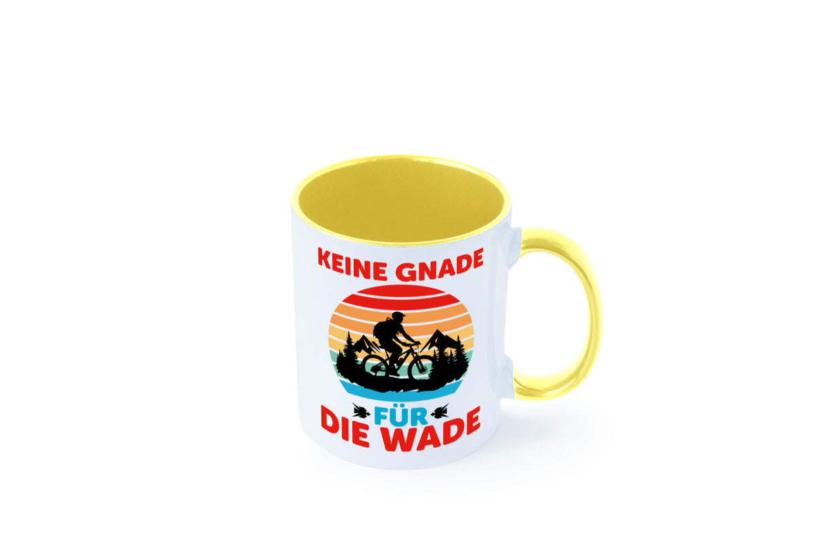 Keine Knade für die Wade | BMX Renrad Biker v2 lustig Humor Geschenkidee Tasse