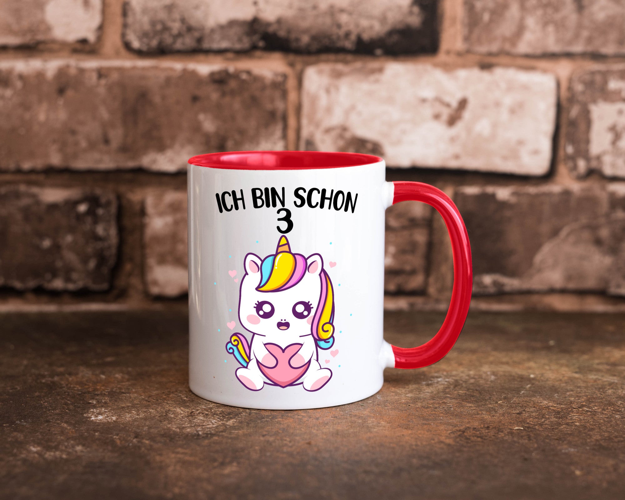 3. Geburtstag | Ich bin schon 3 Jahre Einhorn Mädchen lustig Geschenkidee