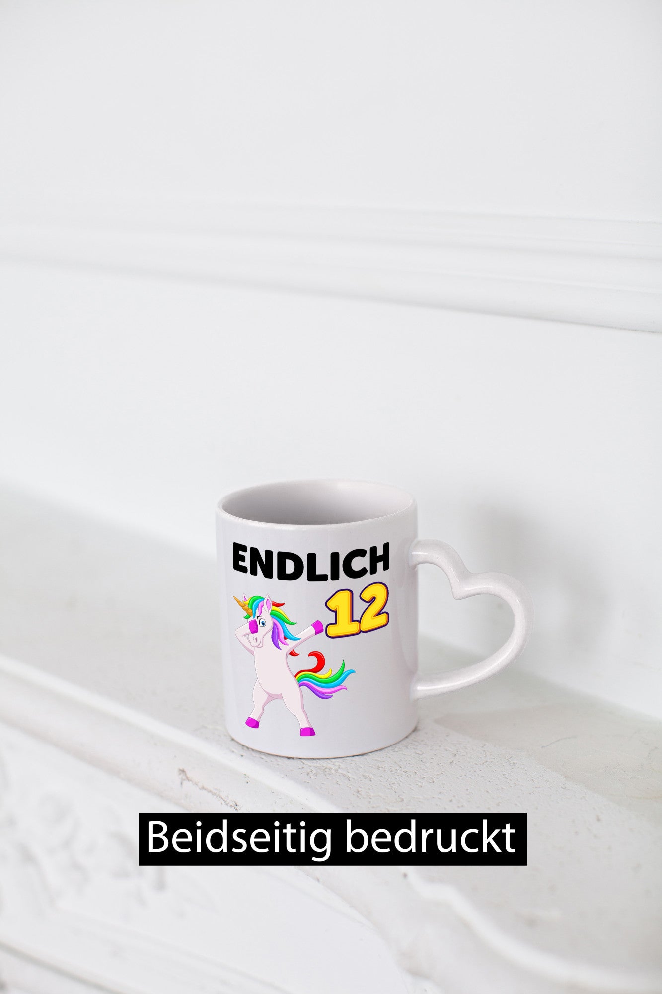 12. Geburtstag | endlich 12 Jahre Einhorn Mädchen lustig Geschenkidee Geschenk