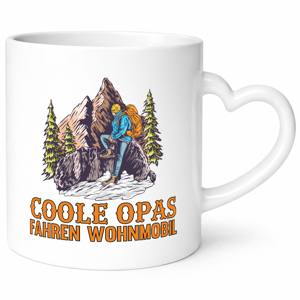 Coole Opas fahren Wohnmobil | Opa Wanderer Berge Humor Familie Geschenkidee