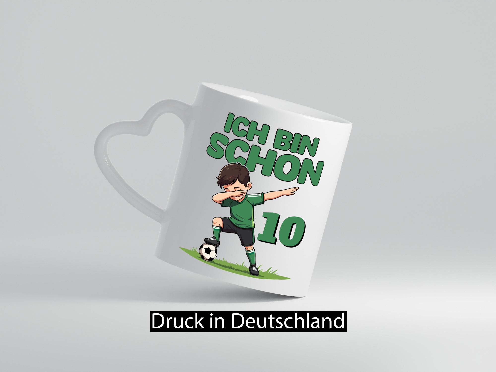 10. Geburtstag | 10 Jahre Fußballer Geschenkidee Humor Tasse