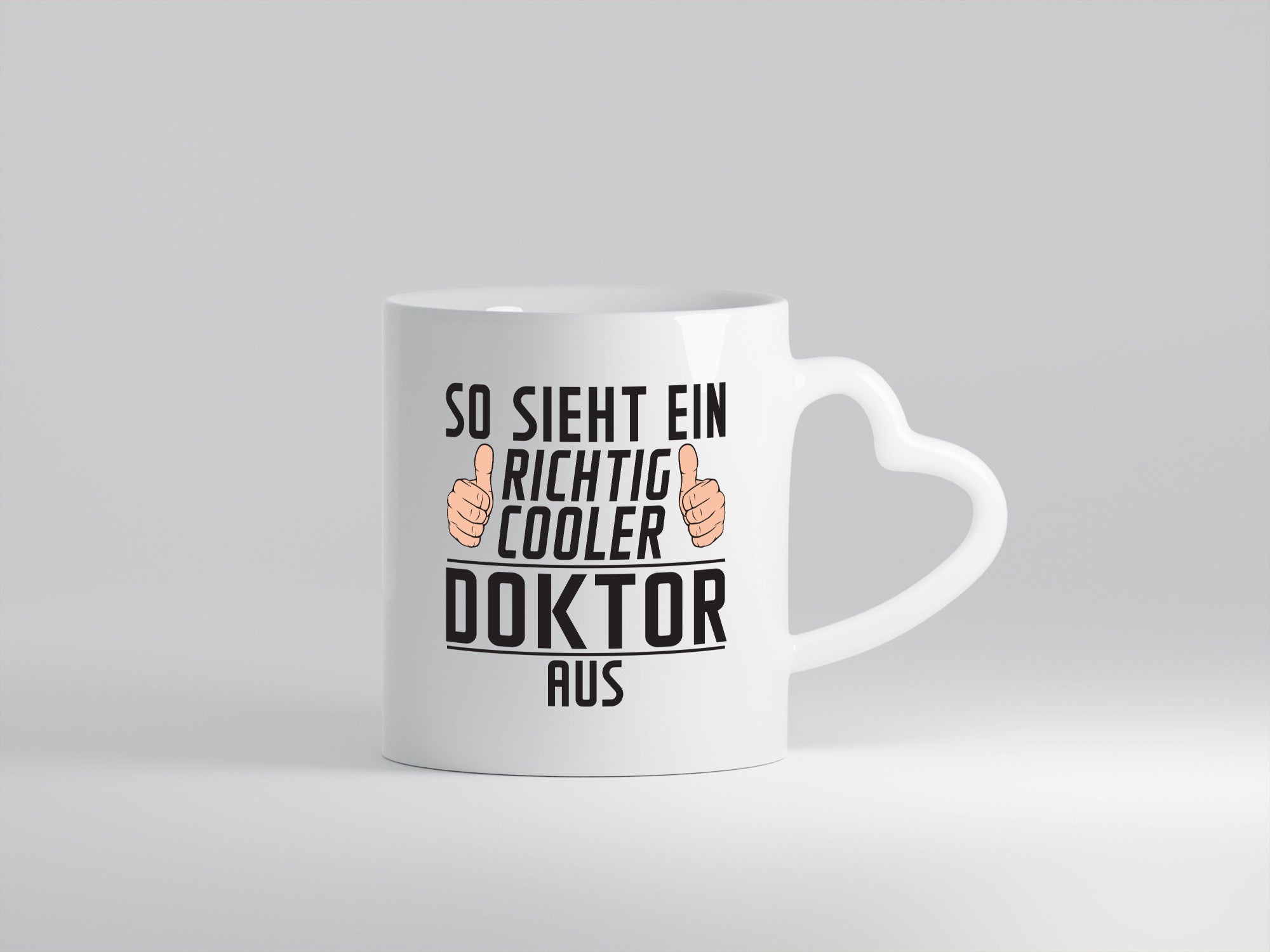 Richtig Cooler Doktor| Doktorand | Doktortitel lustiger Spruch Geschenk Humor