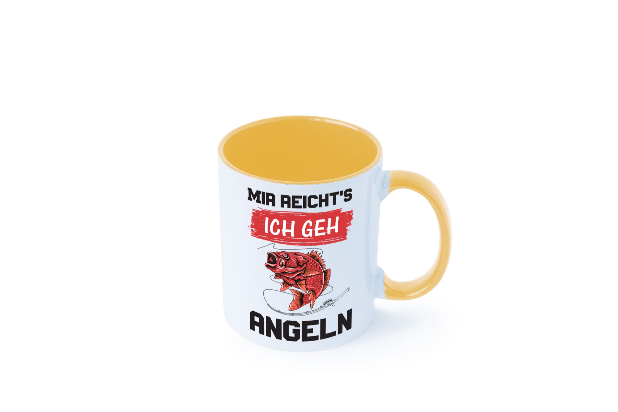 Ich geh angeln | Angler Tasse Fisch Fischer Humor lustig Geschenkidee Geschenk