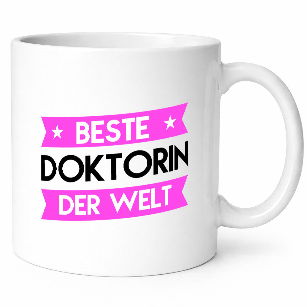 Beste Doktorin | Doktorand Doktortitel Humor Geschenkidee Tasse