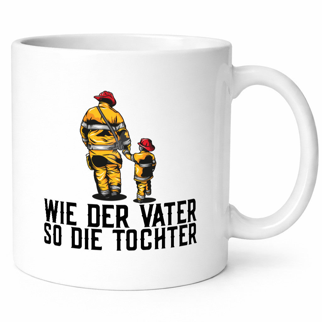 Feuerwehr | Vater Papa Tochter Einsatz Feuerwehrmann Geschenkidee Familie Humor