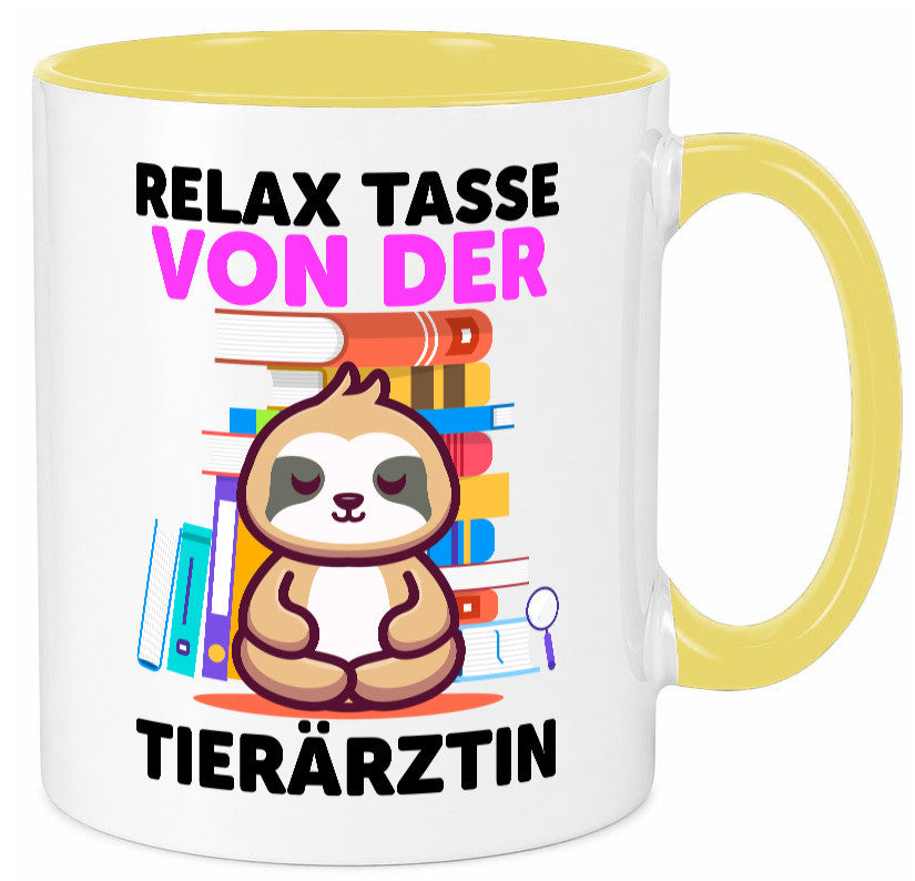 Relax Tasse: Tierärztin | Mediziner Tiermedizin Humor Tierliebhaber