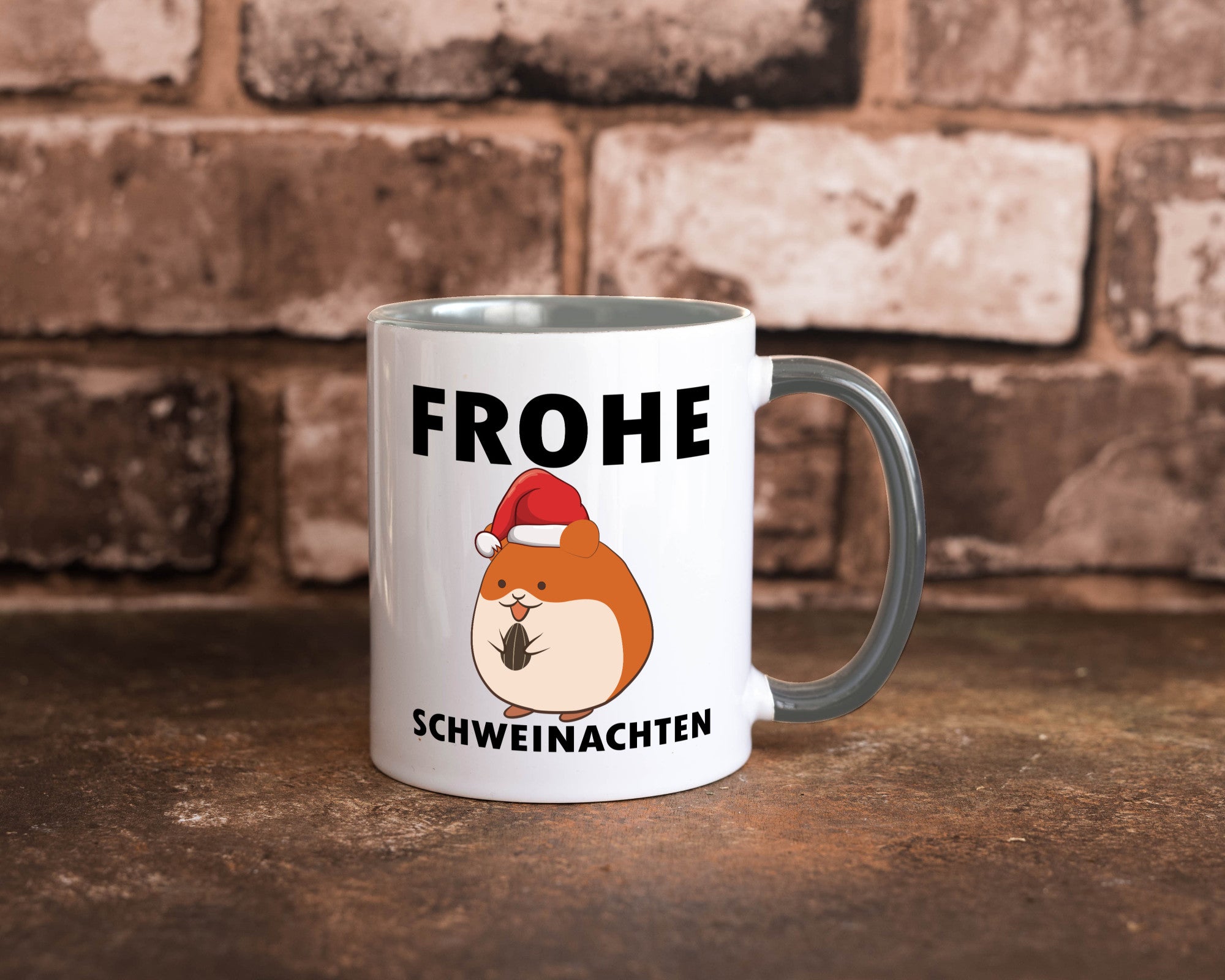 Frohe Schweinachten | Meerschweinchen Weihnachten lustiger Spruch Geschenk