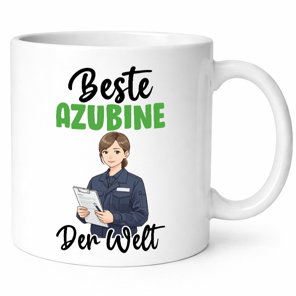 Beste Azubine | Ausbildung Lehre Lehrling v2 Humor Geschenkidee Tasse