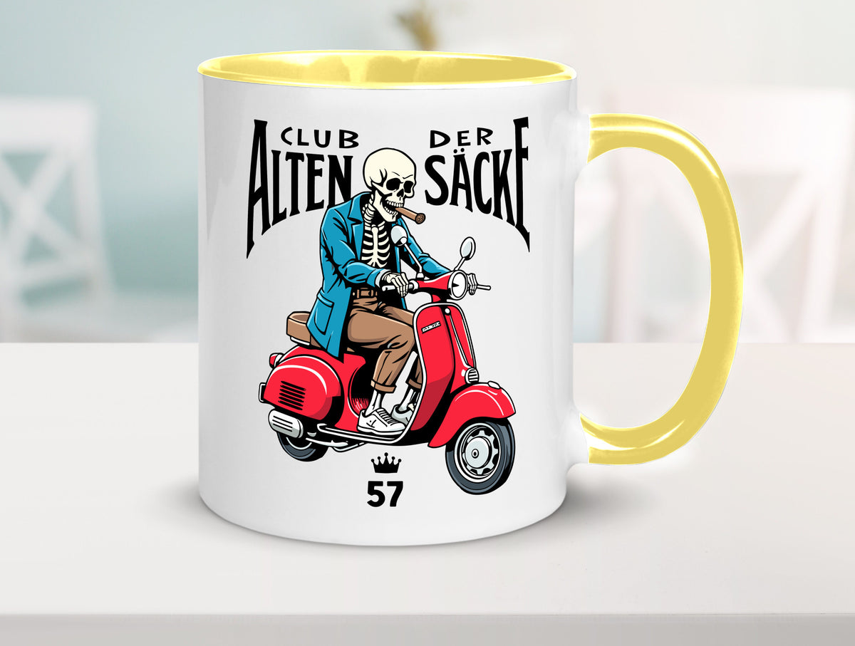 57. Geburtstag | 57 Jahre Club der alten Säcke v2 Geschenk Geschenkidee Tasse