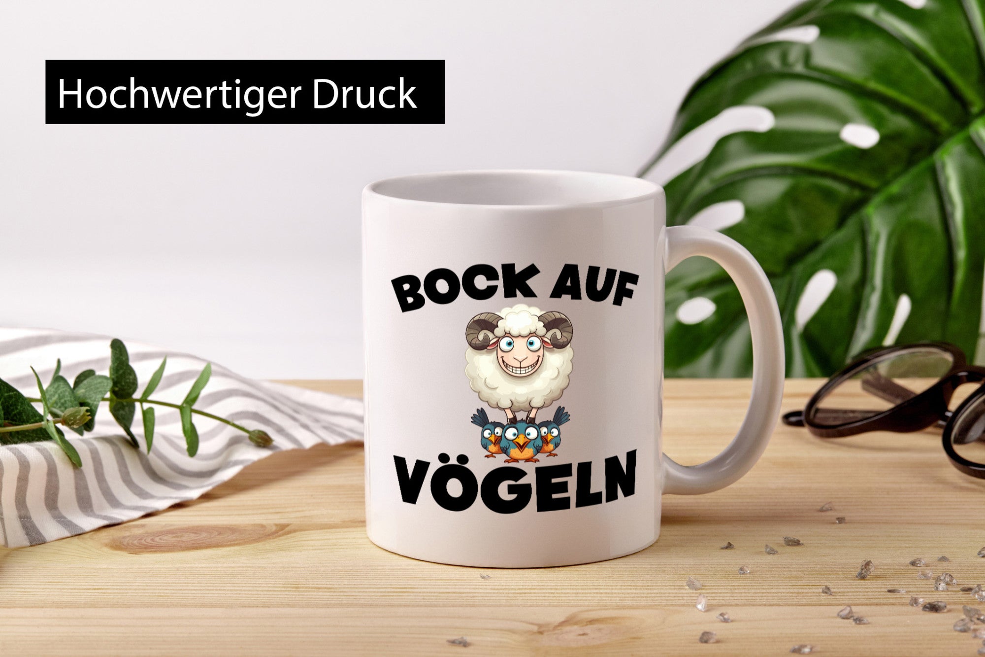 Bock auf Vögeln | Vögel Lustig v2 Humor Geschenkidee Geschenk Tasse