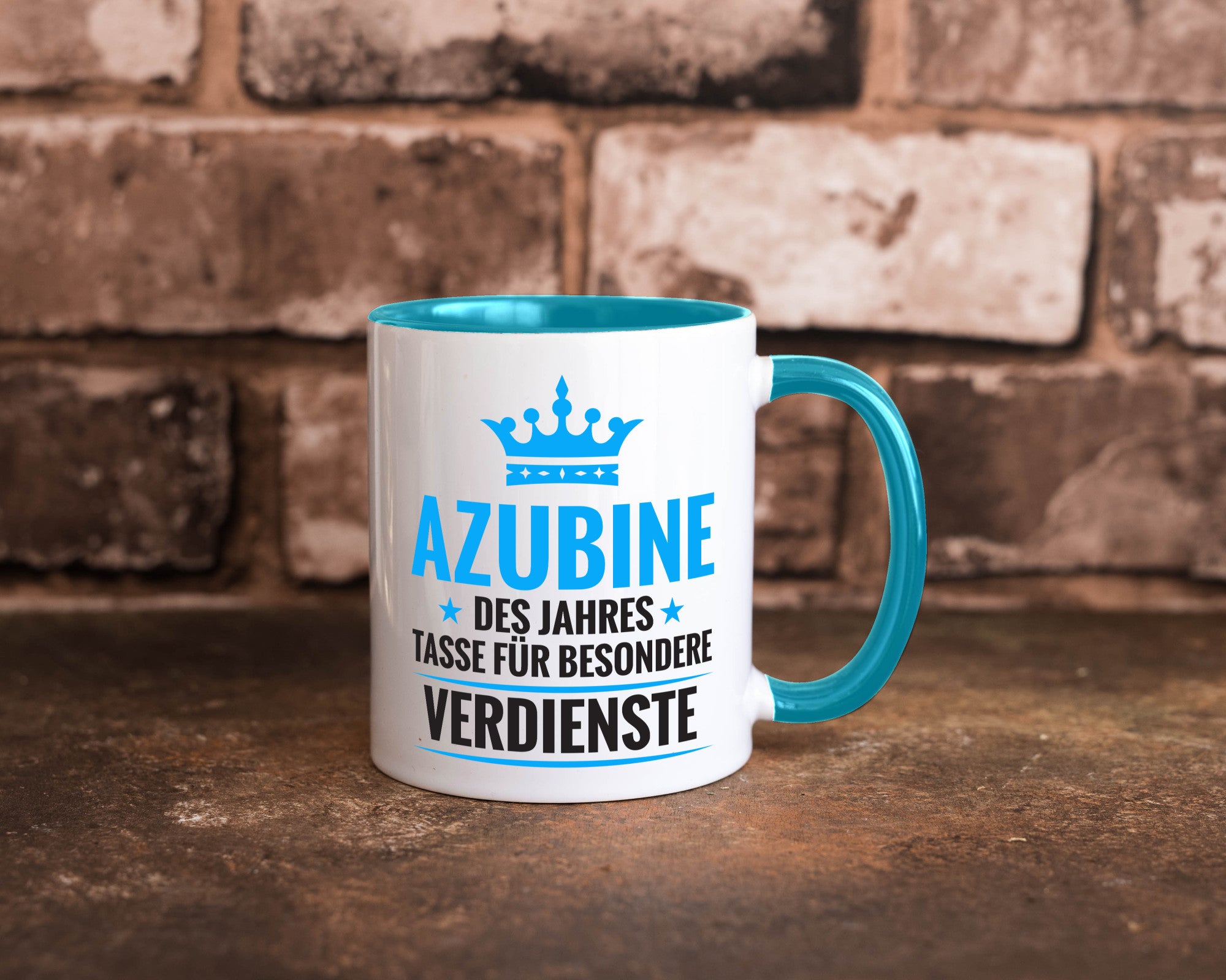 Besonderer Verdienst: Azubine | Ausbildung Lehrling lustig Humor Geschenkidee