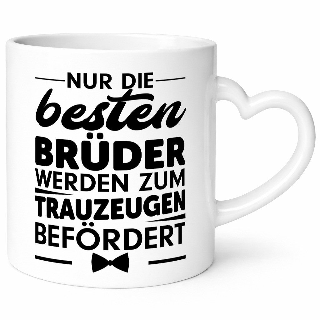 Beförderung Bruder | Trauzeuge Bräutigam Hochzeit lustig Humor Geschenkidee