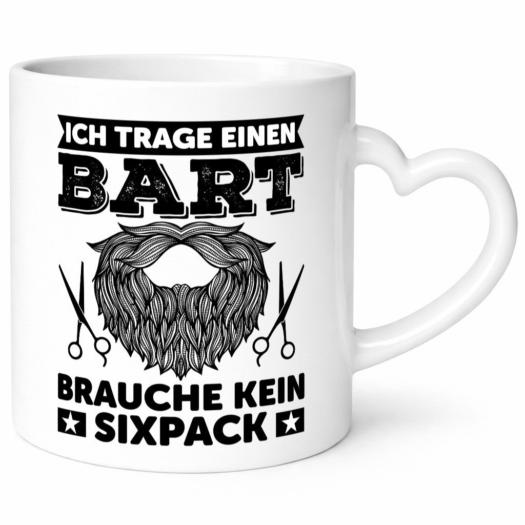 Ich trage einen Bart | Bartträger Tasse Männer Humor Geschenkidee