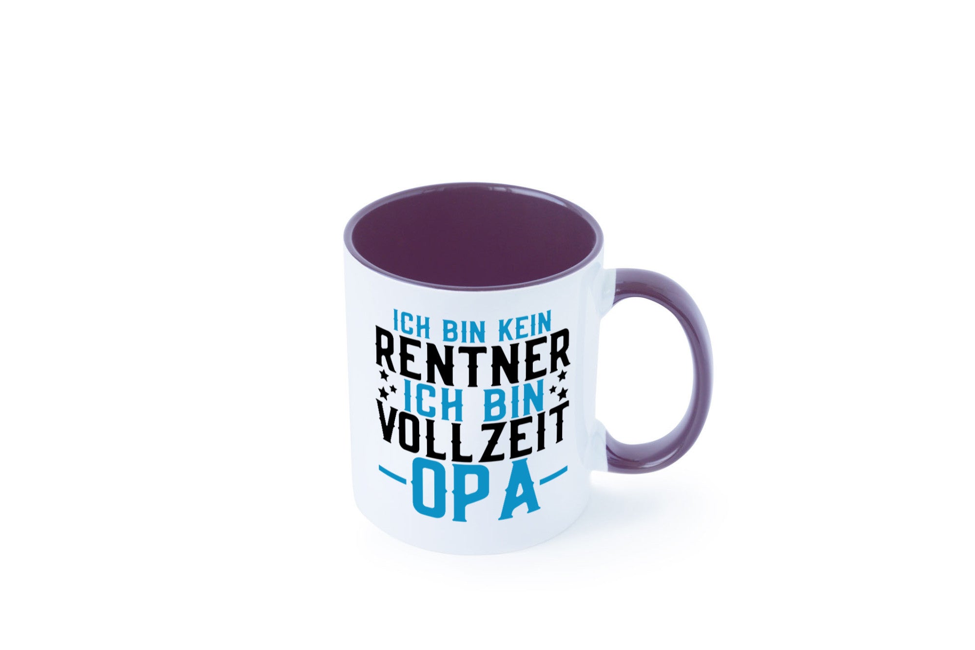 Rentner | Vollzeit Opa Pension Ruhestand Großvater lustiger Spruch Geschenk