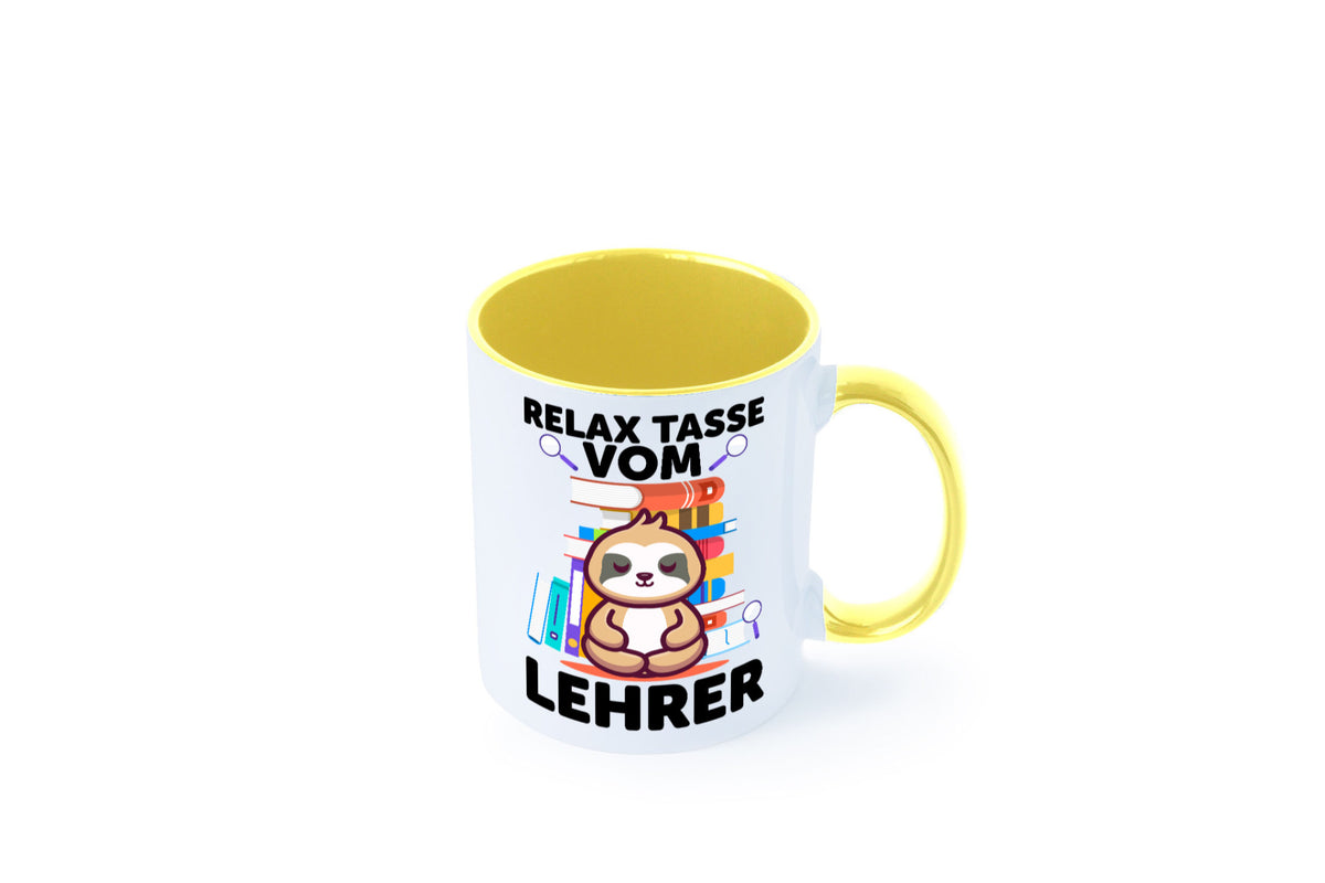 Relax Tasse: Lehrer | Schule Beruf Schüler lustiger Spruch Geschenk Arbeit