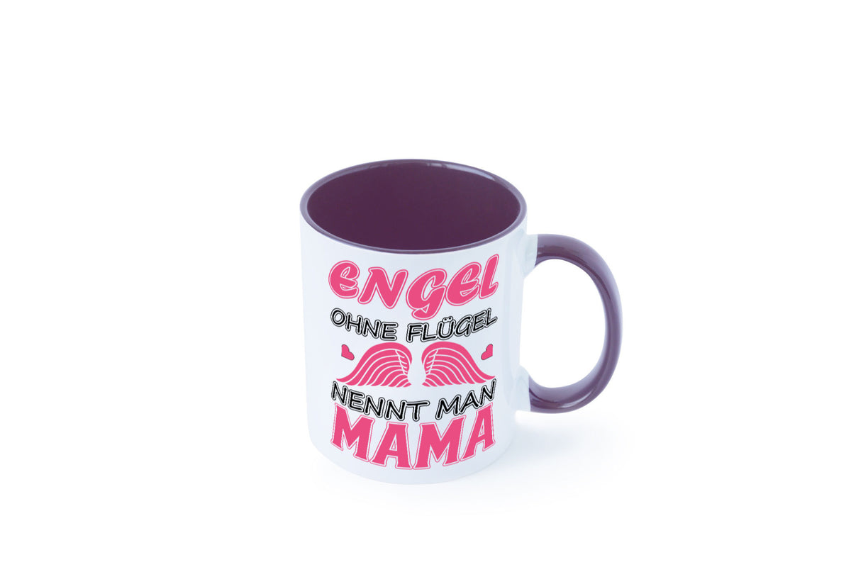 Mama Engel Humor Familie Geschenkidee Tasse