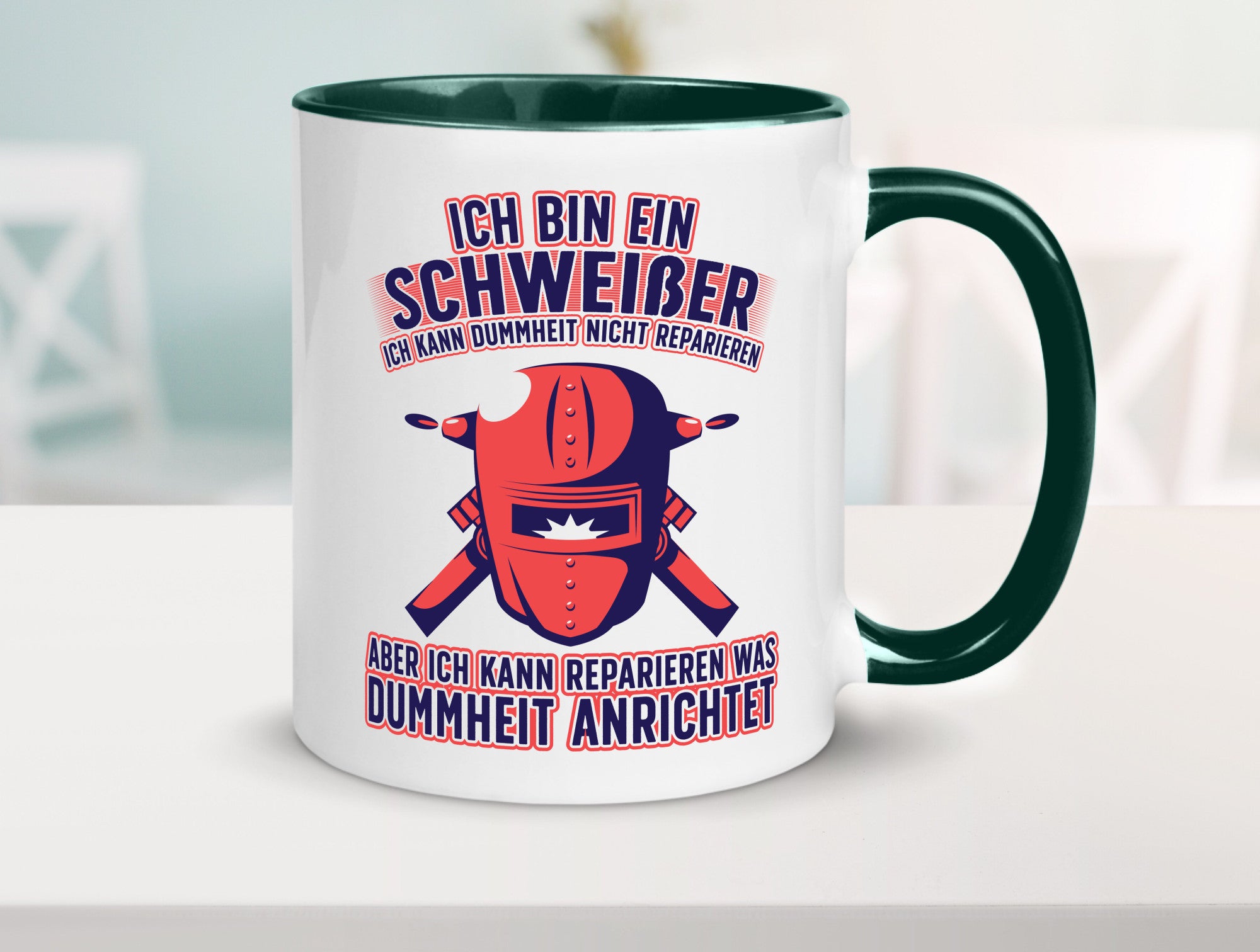 Ich bin ein Schweißer | Reparieren was dummheit anrichtet Geschenkidee Humor
