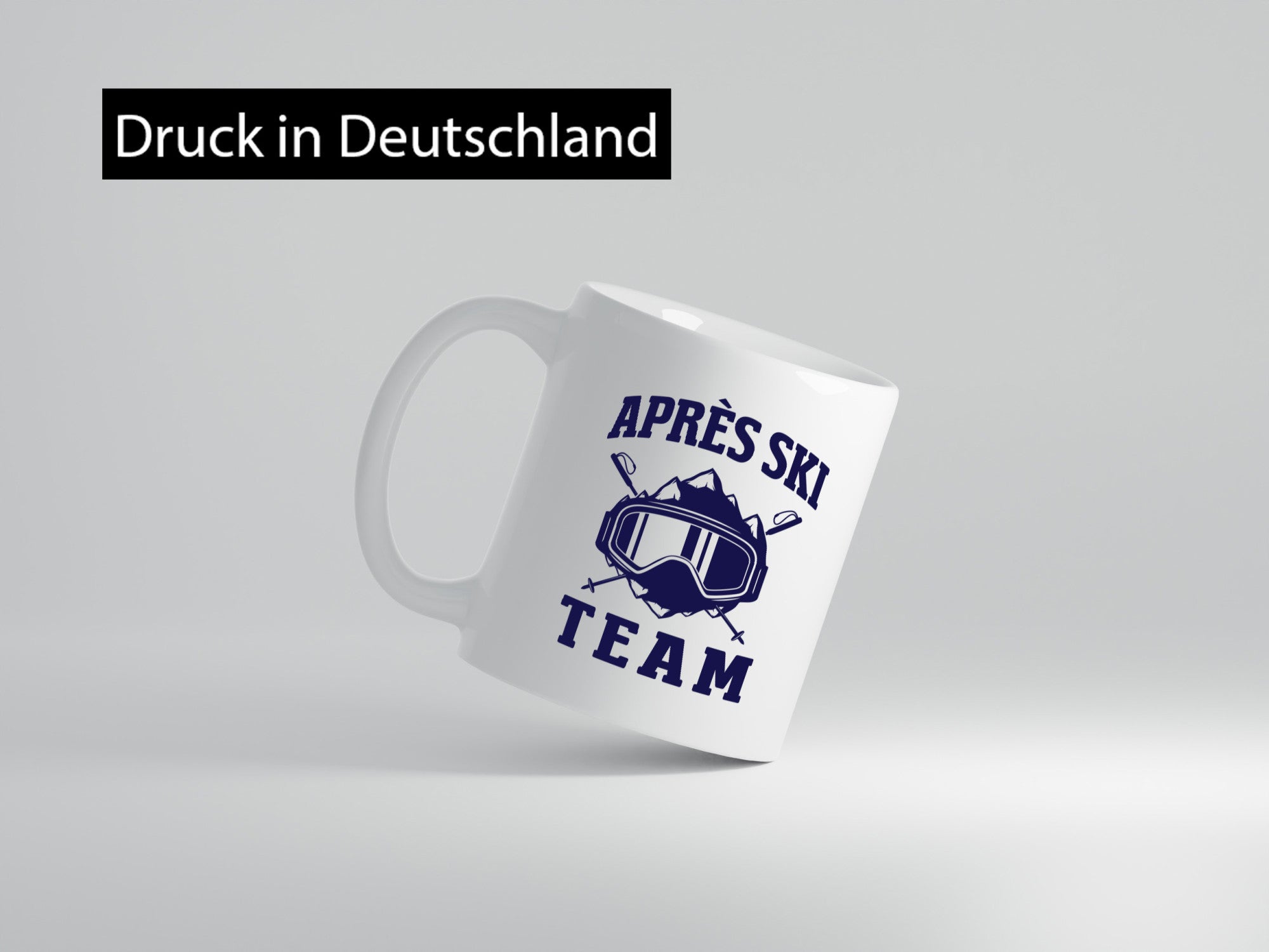 Apres Ski Team | Ski-Brille lustiger Spruch Geschenk Humor Geschenkidee Tasse