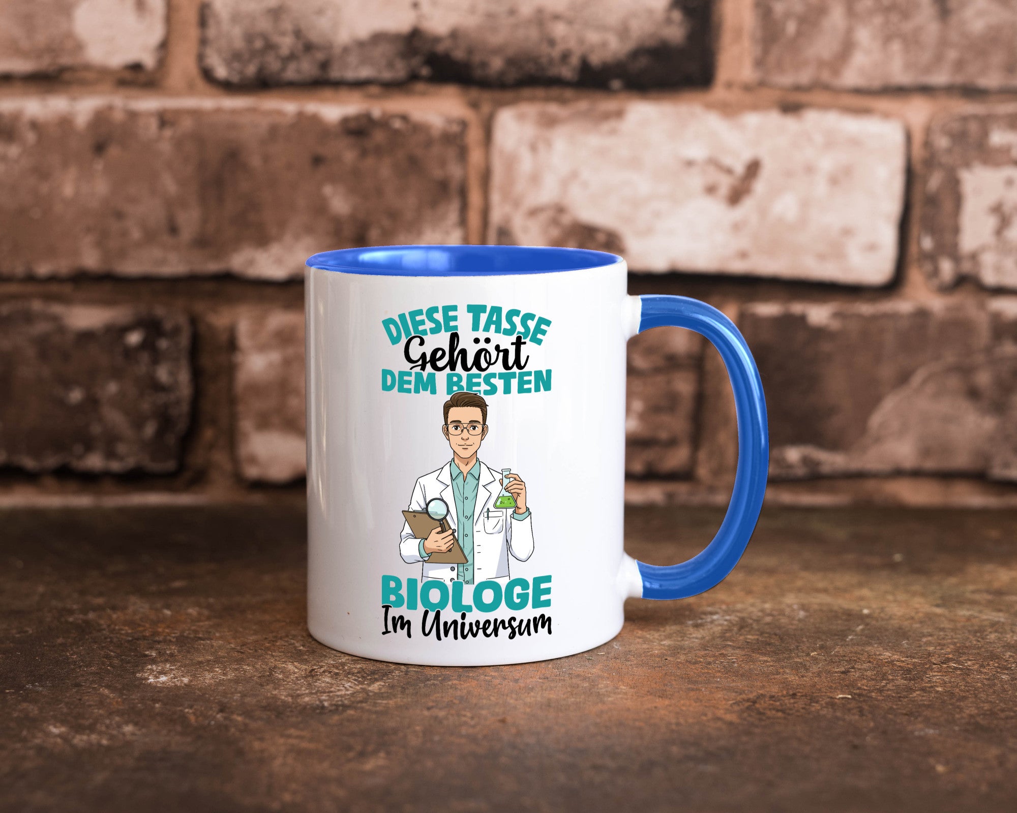 Im Universum: Biologe | Biologie Naturforscher Humor Geschenkidee Tasse