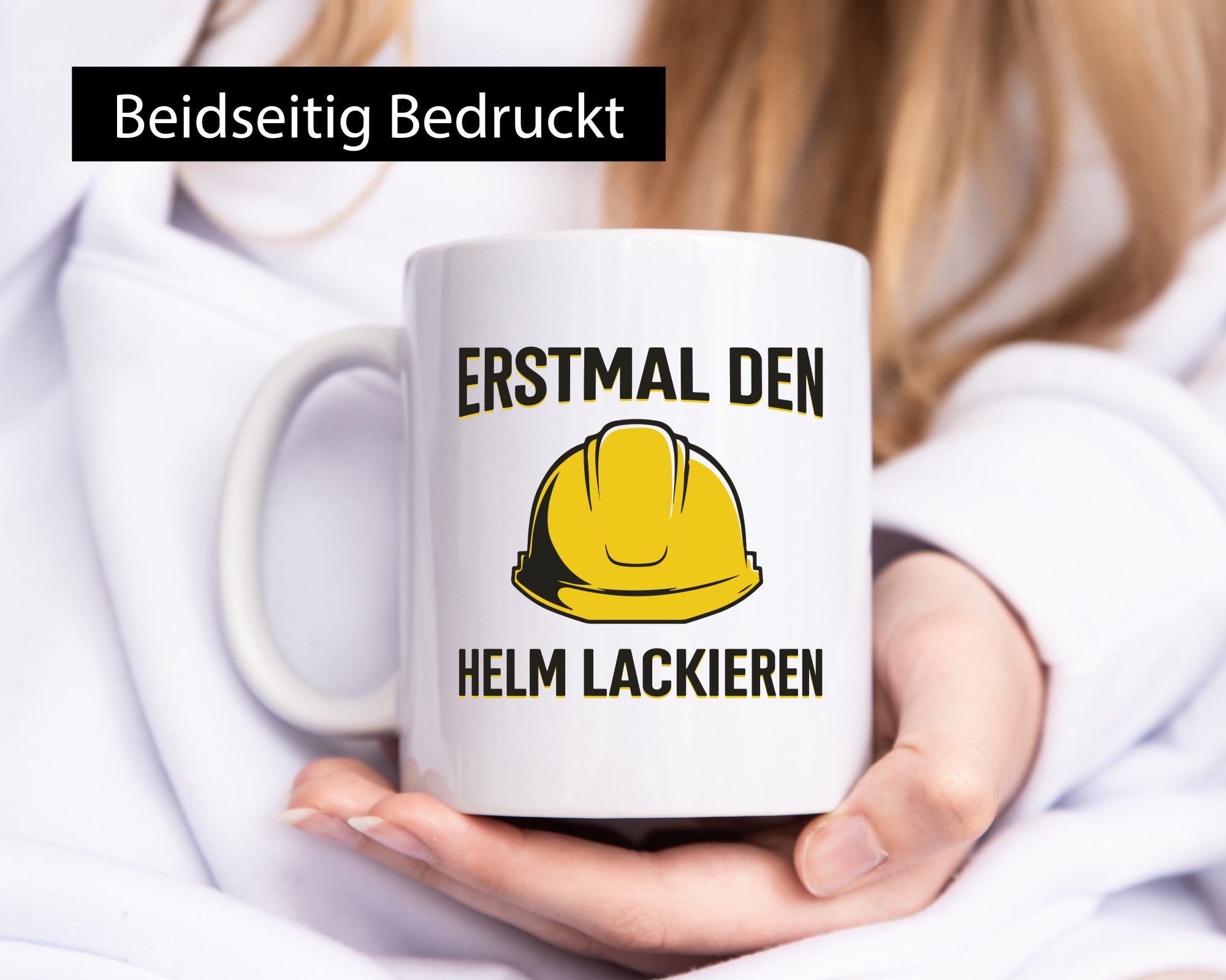 Erstmal den Helm Lackieren | Bauarbeiter Saufen Bier lustig Arbeit Kollegen
