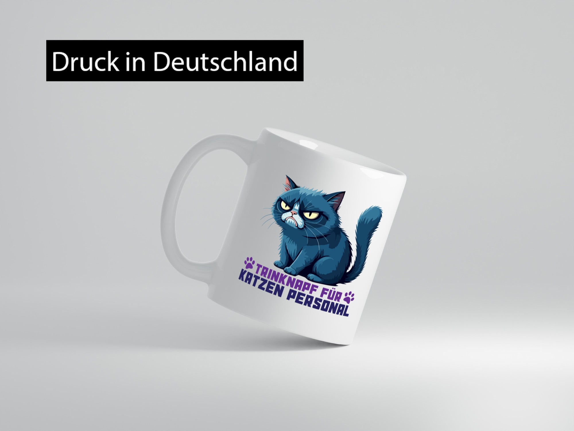 Katzen Personal | Katzenbesitzer Tasse Katze Humor vl8 Geschenkidee