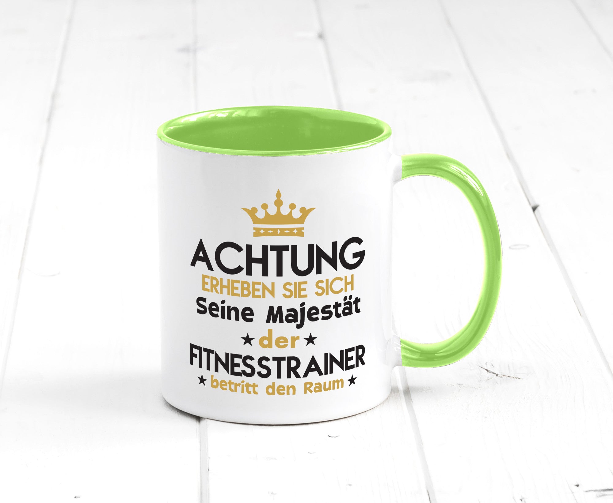 Seine Majestät Fitnesstrainer | Personal Trainer Sport lustiger Spruch Geschenk